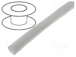 Insulating tube; Mat: glass fibre coated  with silicone rubber