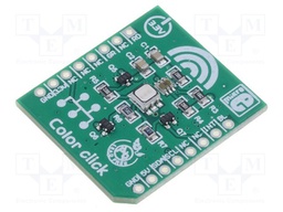 Click board; colour sensor; I2C; TCS3471; mikroBUS connector