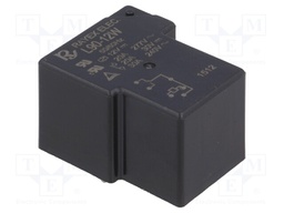 Relay: electromagnetic; SPDT; Ucoil: 12VDC; 30A; Series: L90; 900mW