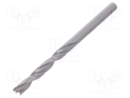 Drill bit; for wood; Ø: 5mm; L: 86mm; HSS; Working part len: 52mm