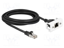Easy 45; RJ45 socket,RJ45 plug; on panel,in housing,push-in