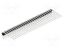 Connector: pin strips; pin header; male; PIN: 28; 2.54mm; THT; 1x28