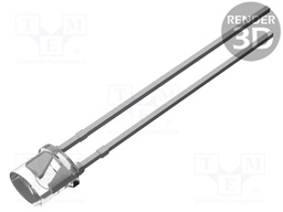 Photoresistor; 4.05mm; λp max: 850nm; 30V; Lens: transparent