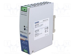 Power supply: switched-mode; for DIN rail; 75.6W; 12VDC; 6.3A