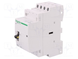 Contactor: 4-pole installation; NO x4; 24VAC; 25A; DIN; ICT; W: 36mm