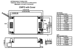 Converter: DC/DC; 100W; Uin: 43÷160V; 5VDC; Iout: 20A; 300g; 300kHz