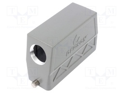 Enclosure: for HDC connectors; size D24B; for cable; for latch