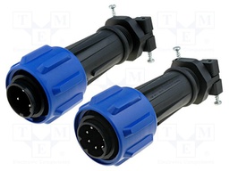 Connector: circular; plug; male; PIN: 10; Buccaneer 900; for cable