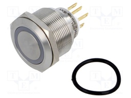 Switch: vandal resistant; Pos: 2; SPDT; 3A/220VAC; 5A/24VDC; IP65