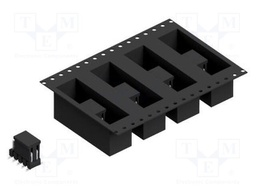 Connector: pin strips; pin header; male; PIN: 10; 2.54mm; SMT; 2x5