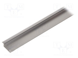 Profiles for LED modules; recessed; natural; L: 2m; aluminium