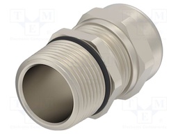 Cable gland; without nut; NPT1/2"; IP68; Mat: brass; Entrelec