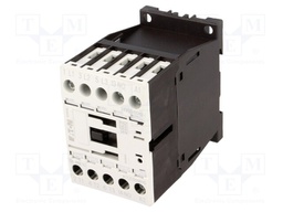 Contactor: 3-pole; NO x3; Auxiliary contacts: NO; 24VAC; 9A; DILM9