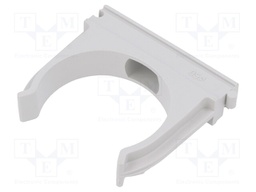 Bracket; ABS; Application: for braids; Colour: light grey