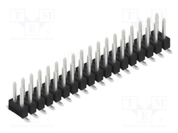 Connector: pin strips; pin header; male; PIN: 36; 2.54mm; SMT; 2x18