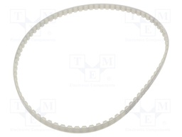 Timing belt; AT10; W: 12mm; H: 5mm; Lw: 800mm; Tooth height: 2.5mm