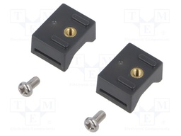 Clip; ASA; for TAKACHI enclosure; dark grey; Series: WP