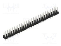 Connector: pin strips; pin header; male; PIN: 62; 2.54mm; THT; 2x31