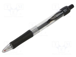 Gel pen; black