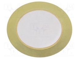 Sound transducer: piezo; without built-in generator; 35mm