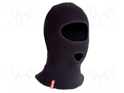 Balaclava; black; acrylic; Size: 57-61; 280g/m2; 12pcs.