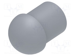 Stopper; polyamide; grey; L: 14mm; -20÷100°C; Entrelec; Size: 16