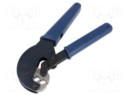 Tool: for crimping colaxial / RF connectors; F connectors
