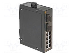 Industrial module: switch Ethernet; unmanaged; 9÷60VDC; RJ45,SC