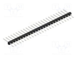 Connector: pin strips; pin header; male; PIN: 25; 2mm; SMT; 1x25