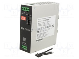 Power supply: switching; for DIN rail mounting; XDR-240