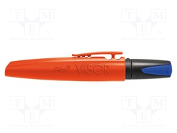 Marker: wax crayon marker; blue; 10mm