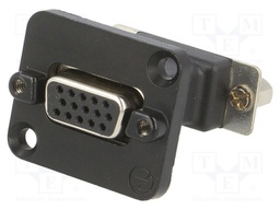 Transition: D-Sub coupler; both sides,D-Sub 15pin HD female