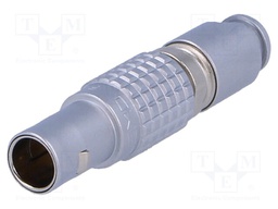 Connector: circular; Series: 0B; plug; male; soldering; for cable