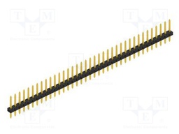 Connector: pin strips; pin header; male; PIN: 37; 2mm; THT; 1x37