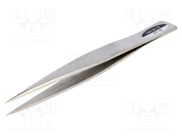 Tweezers; 125mm; Blades: straight,narrowed