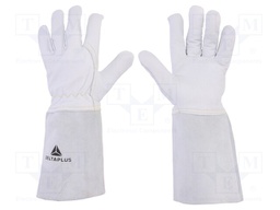 Protective gloves; Size: 8; natural leather; TIG15K