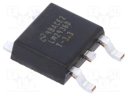 IC: voltage regulator; LDO,fixed; 3.3V; 0.05A; TO252-3; SMD