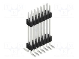 Connector: pin strips; pin header; male; PIN: 14; 1.27mm; SMT; 2x7
