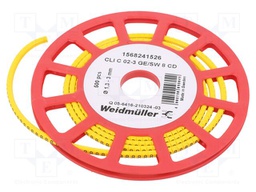 Markers for cables and wires; 1.3÷3mm; PVC; -30÷80°C; leaded