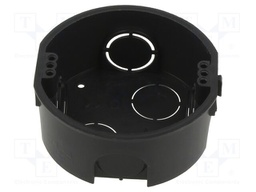Enclosure: junction box; Ø: 71mm; plaster embedded; without cover
