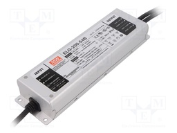 Power supply: switched-mode; LED; 200.88W; 54VDC; 3.72A; IP67; 93%