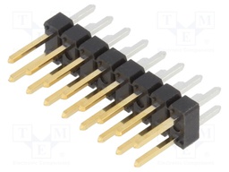 Connector: pin strips; pin header; PIN: 16; male; BERGSTIK II; FCI