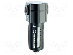 Compressed air filter; BSP 1/2"; Working pressure: 0÷10bar