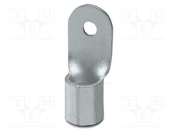 Non-insulated; Body: silver; Tip: ring