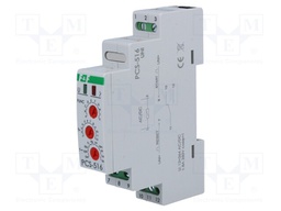 Timer; 0,1s÷24days; SPDT; 250VAC/8A; 12÷264VAC; 12÷264VDC; DIN