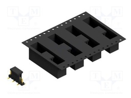Connector: pin strips; pin header; male; PIN: 6; 2.54mm; SMT; 1x6