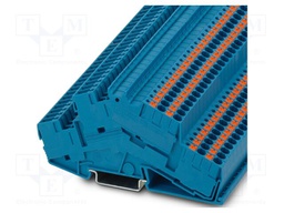 Splice terminal: rail; PTS; PA; L: 45.8mm; terminals: 6; W: 5.2mm
