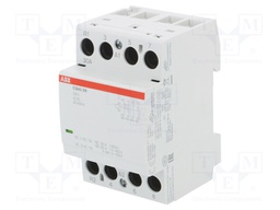 Contactor: 4-pole installation; NC + NO x3; 230VAC; 230VDC; 40A