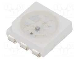 LED; yellow green; 100÷150mcd; 120°; 3÷5V; 20mA; Variant: blinking