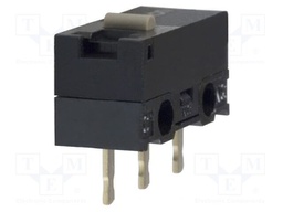 Microswitch SNAP ACTION; without lever; SPDT; 1A/125VAC; ON-(ON)